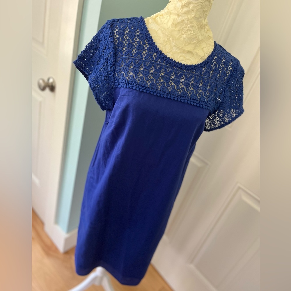 GAP shift dress, royal blue